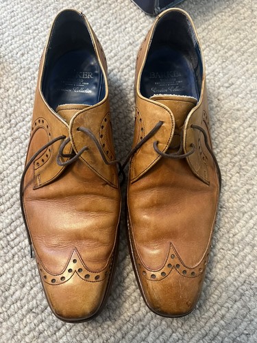 Barker woody wingtip brogue - wingtip,