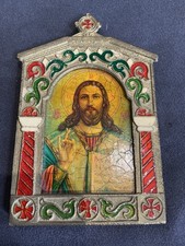 Vintage greek orthodox icon - greek,
