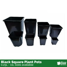 Square plant pot 75 - pot, 0.25