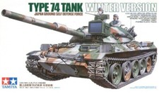Tamiya 1/35 JGSDF Type 74 Tank Winter Version - 35168