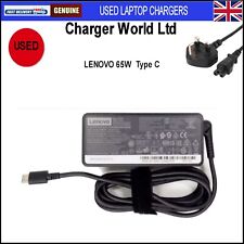 Genuine Lenovo 65W USB C Type C Charger 20v With Power lead