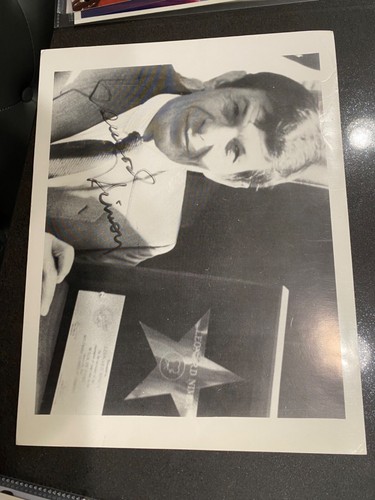 Leonard nimoy signed 8x10 - nimoy,