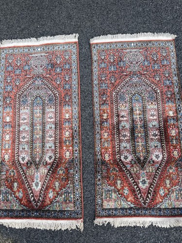 Pair small handmade - handmade, silk