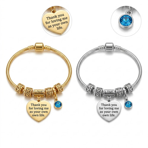 Personalised snake bracelet - snake,