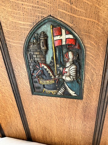 Two matching knights and - two,