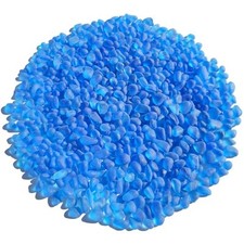 Sea Glass Stones - 0.9LB Blue