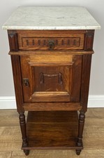 Bedside table antique - antique, french