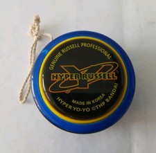 RUSSELL HYPER YO-YO RUSSELL PROFESSIONAL BANDAI MADE IN KOREA VINTAGE-SUPERB CON