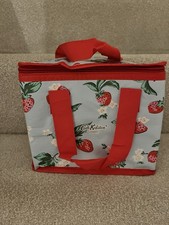 Cath Kidston London Mini Lunch Cool Bag Insulated Zip Strawberry Design New