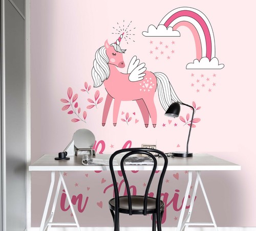 Pink unicorn wallpaper - unicorn,