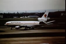 1978 National DC-10 Aircraft Aviation 35mm Original Slide Ref 1151