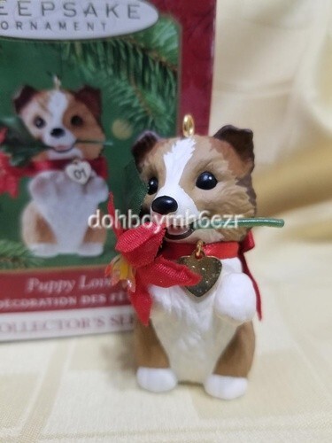 Hallmark 2001 puppy love dog - hallmark,
