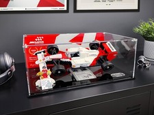 BRIXBOX Display case for LEGO® McLaren MP4/4 & Ayrton Senna 10330 - 3 Backgrouds