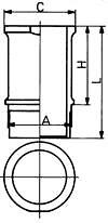 Fits kolbenschmidt 584 - 4x,