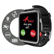 CPR Guardian 3 Elderly SOS Personal Alarm Watch with Fall Detection, GPS Tracker