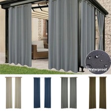 Outdoor Garden Curtain Drapes