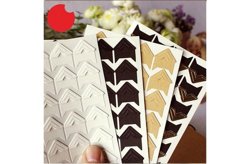Vintage photo corner sticker - photo,