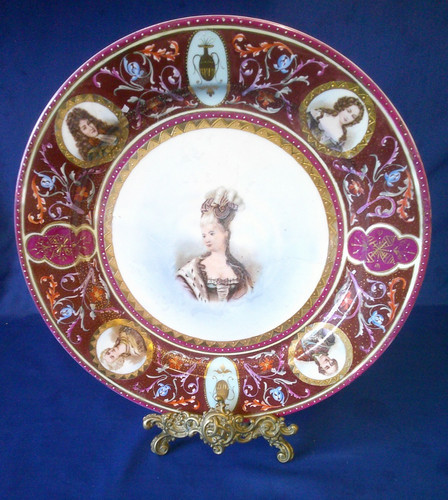Royal vienna porcelain - vienna, charger