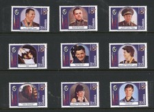 Gambia 1994 SG 1842-9  25th Anniversary Apollo 11 Mission Space MNH