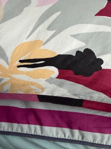 Two large cushions - large,