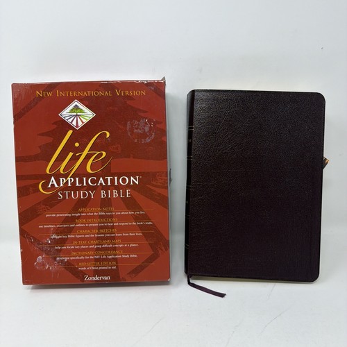 Niv life application study - application,
