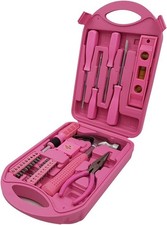 28-Piece Pink Tool Kit with