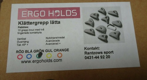 Ergo holds climbing grips - grips, (10