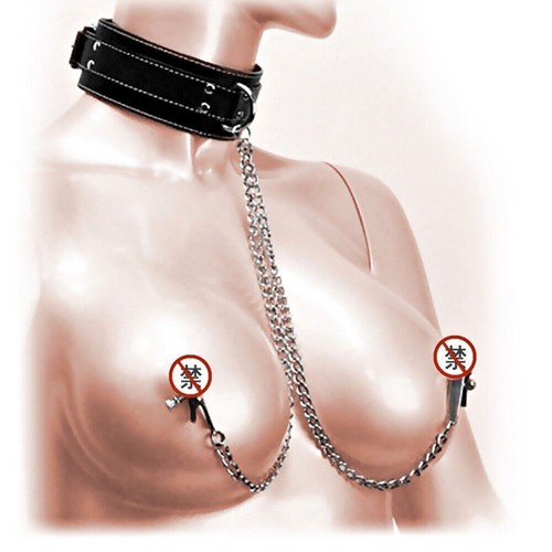 Leather adjustable nipple - leather,