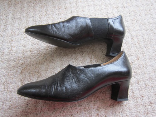 Vintage lady black kid - lady's,