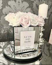 Large Designer Mirror Glass