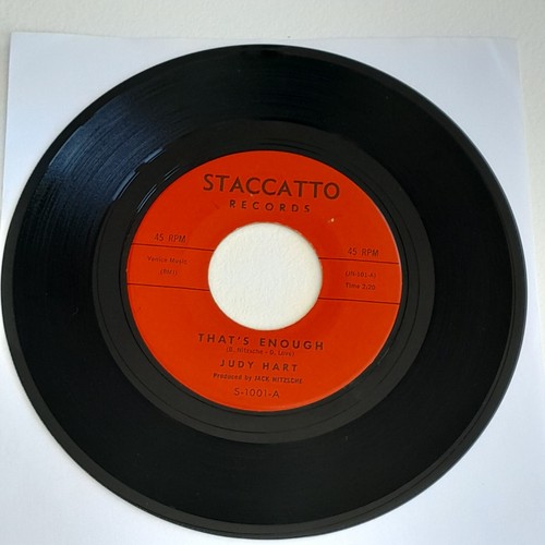 Judy hart thats - enough, /oh