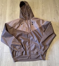Tottenham Spurs Nike taupe showerproof Jacket Windcheater medium 2023/24 