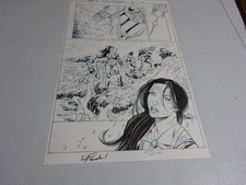 COMIC BOOK ART PAGE, DC