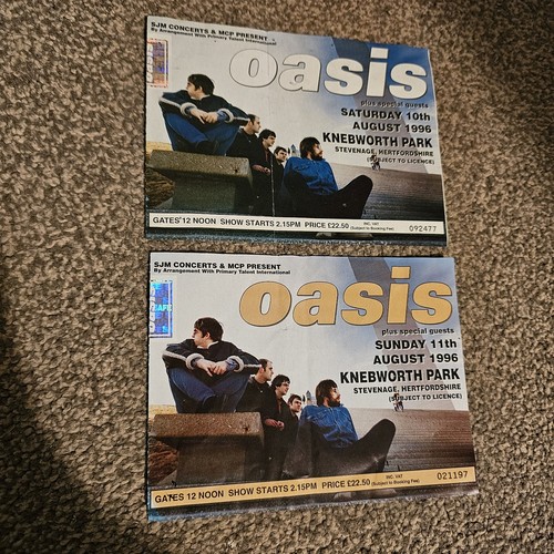 Oasis knebworth concert - oasis,