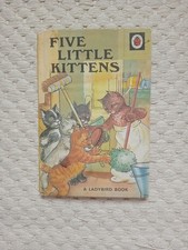 Five Little Kittens Ladybird Book Series 401 Original Cost 50p