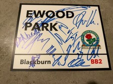 BLACKBURN ROVERS FC  SIGNED