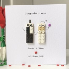 Personalised Wedding card made