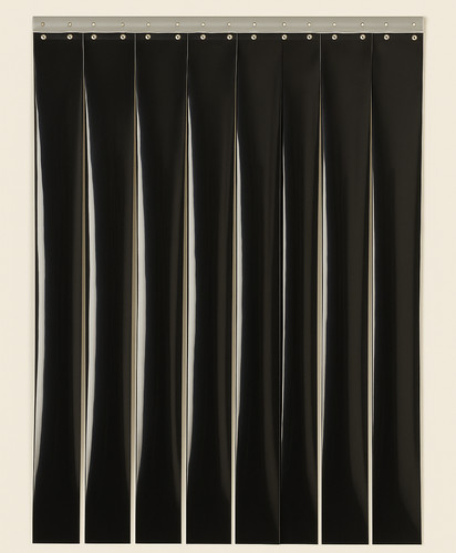 Pvc door strip curtain opaque - door,