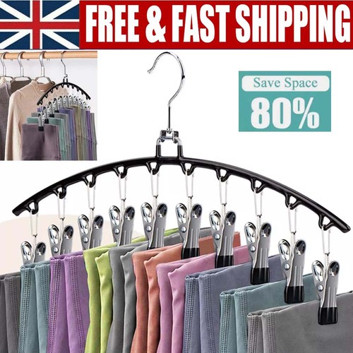 Metal clip coat hangers - clip,