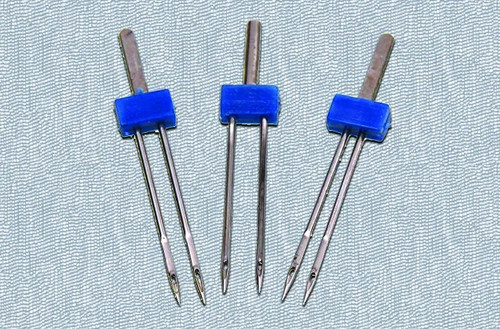 Twin needles for sewing - for,