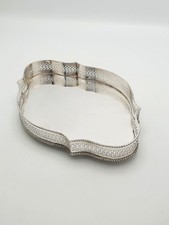 Nice Antique Edwardian Silver-Plated Gallery Tray – circa 1905