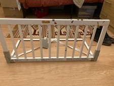 BabyDan White wooden bedrail