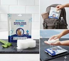 Rinse Free Bath Sponges –