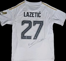 Marko Lazetic Hand Signed Aberdeen Fc 2025/26 Third Shirt Football Autograph COA