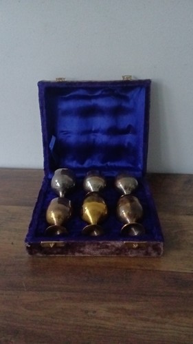 Vintage silver plated sherry - plated?,