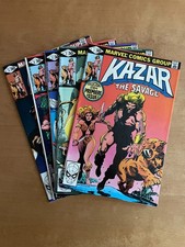 Ka-Zar the Savage #1-5 set