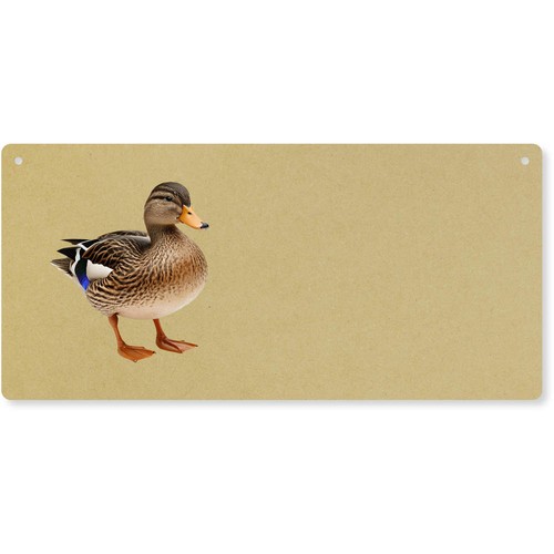 Mallard duck large wooden - 'mallard,