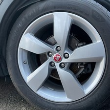 2020 JAGUAR E-PACE R DAYNAMIC SE N/S REAR ALLOY WHEEL WITH TYRE