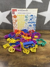 VINTAGE - cookie cutter set 1970s Includes 86 Different Plastic Shape Cutters