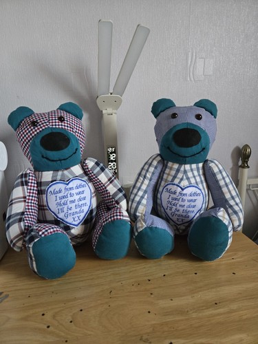 Handmade memory bear - handmade,